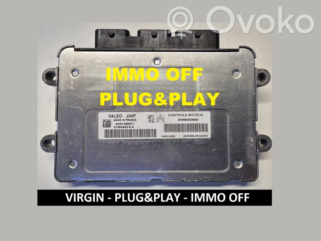 Citroen C3 Engine control unit/module 
