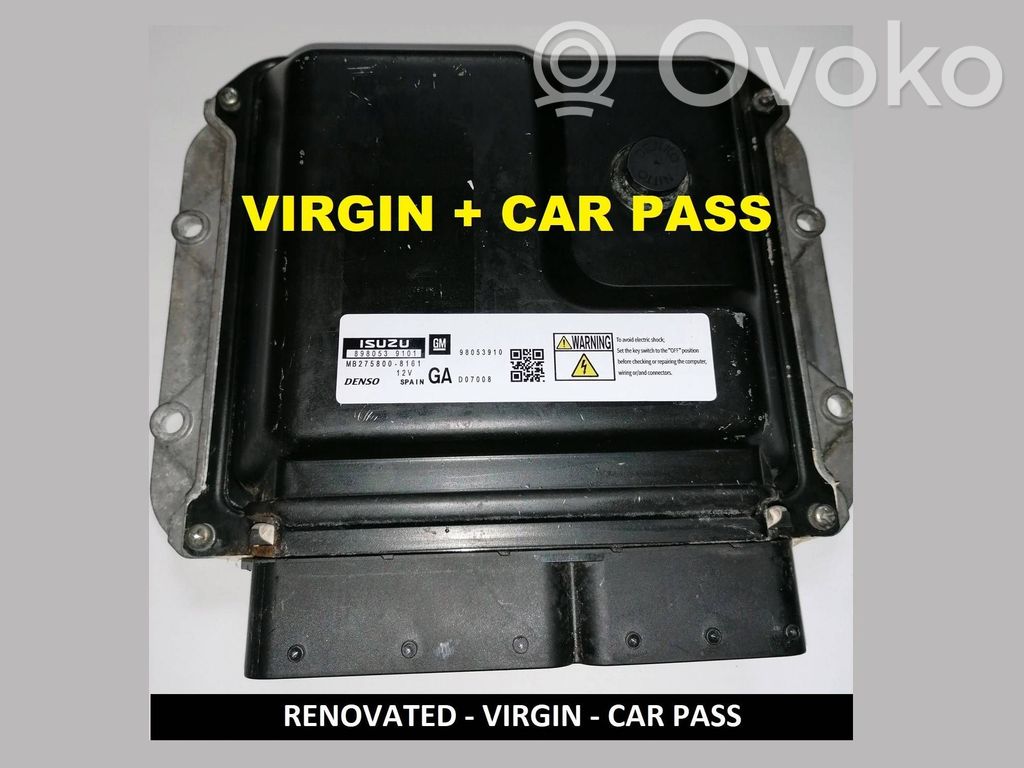 Opel Zafira B Engine control unit/module 