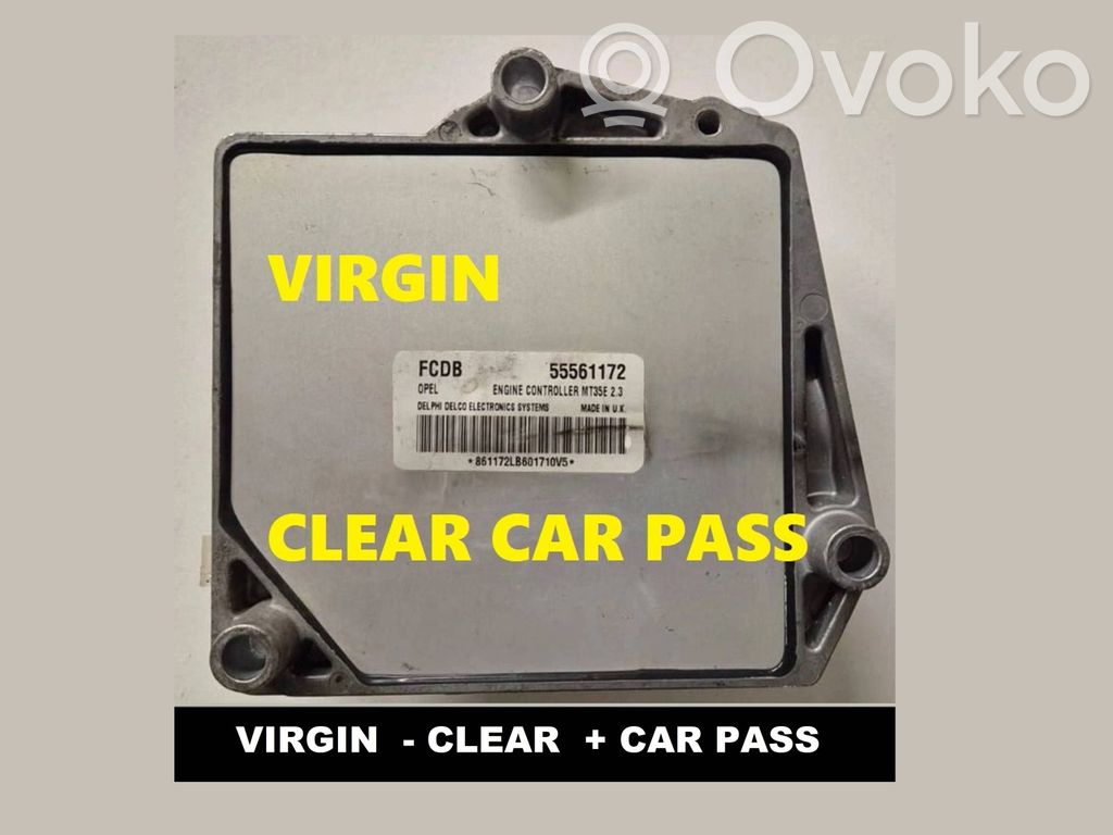 Engine control unit/module   55561172,55561172FCDB,FCDB