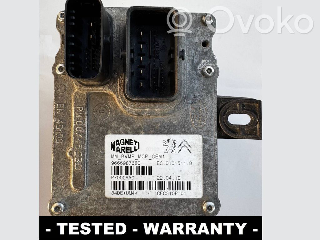Peugeot 3008 I Gearbox control unit/module 