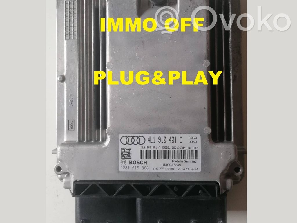 Audi Q7 4L Engine control unit/module 