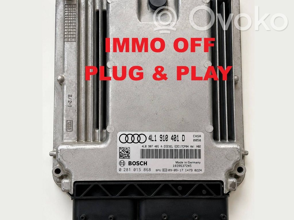 Audi Q7 4L Engine control unit/module 