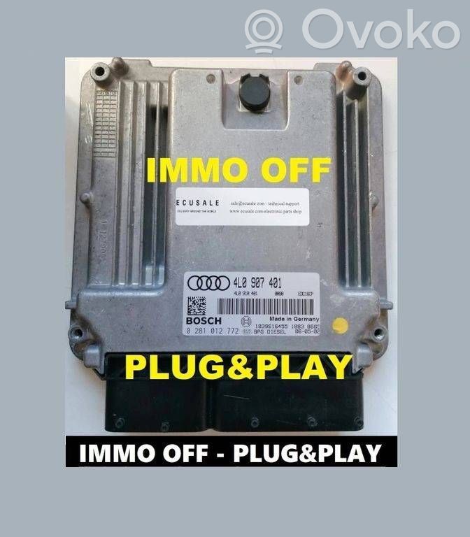 Engine control unit/module   0281012772,4L0907401,1039S16455
