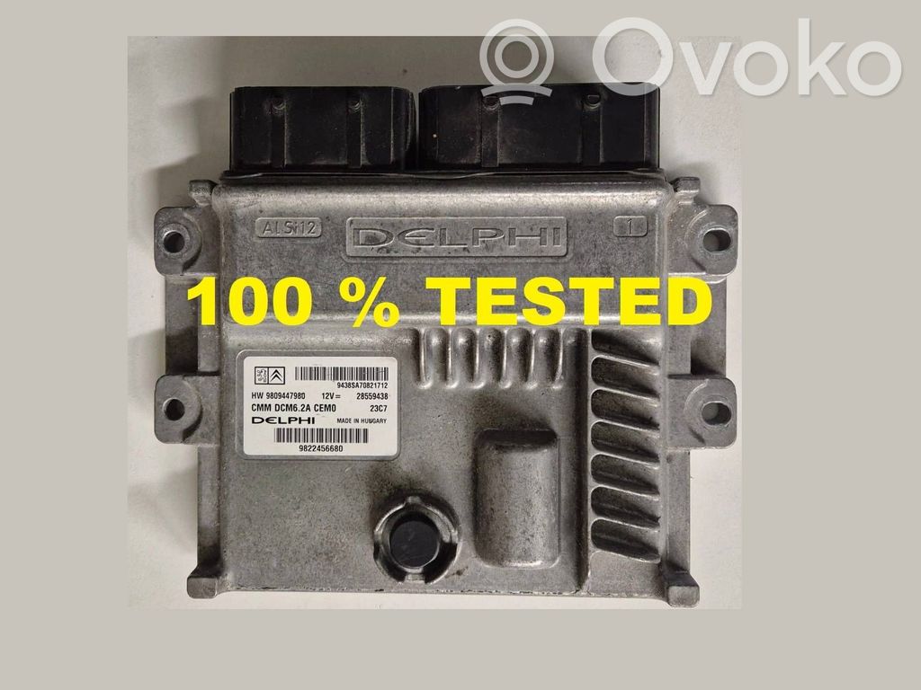 Peugeot 3008 II Unitate control motor/modul ECU 