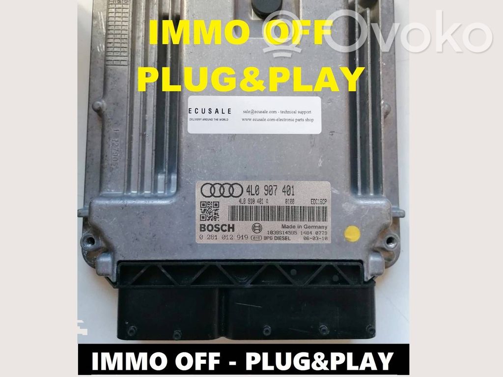 Audi Q7 4L Engine control unit/module 