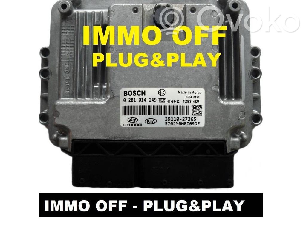 Engine control unit/module   0281014249,3911027365