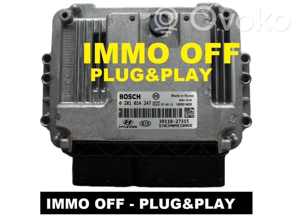 Hyundai Tucson JM Engine control unit/module ECU 