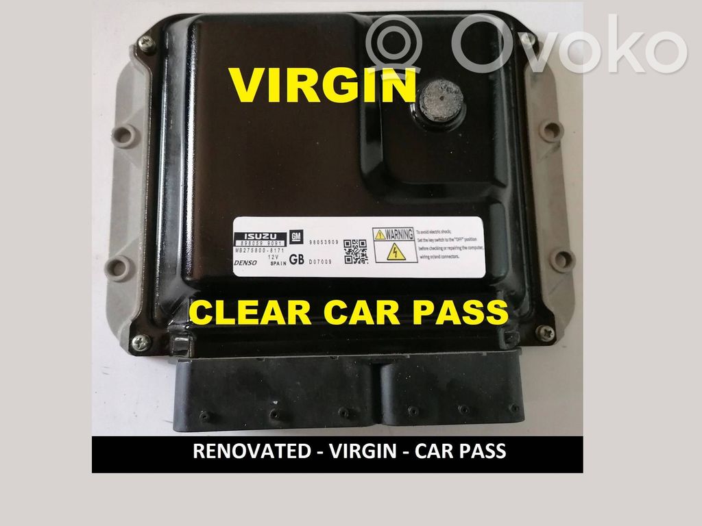 Opel Zafira B Engine control unit/module 