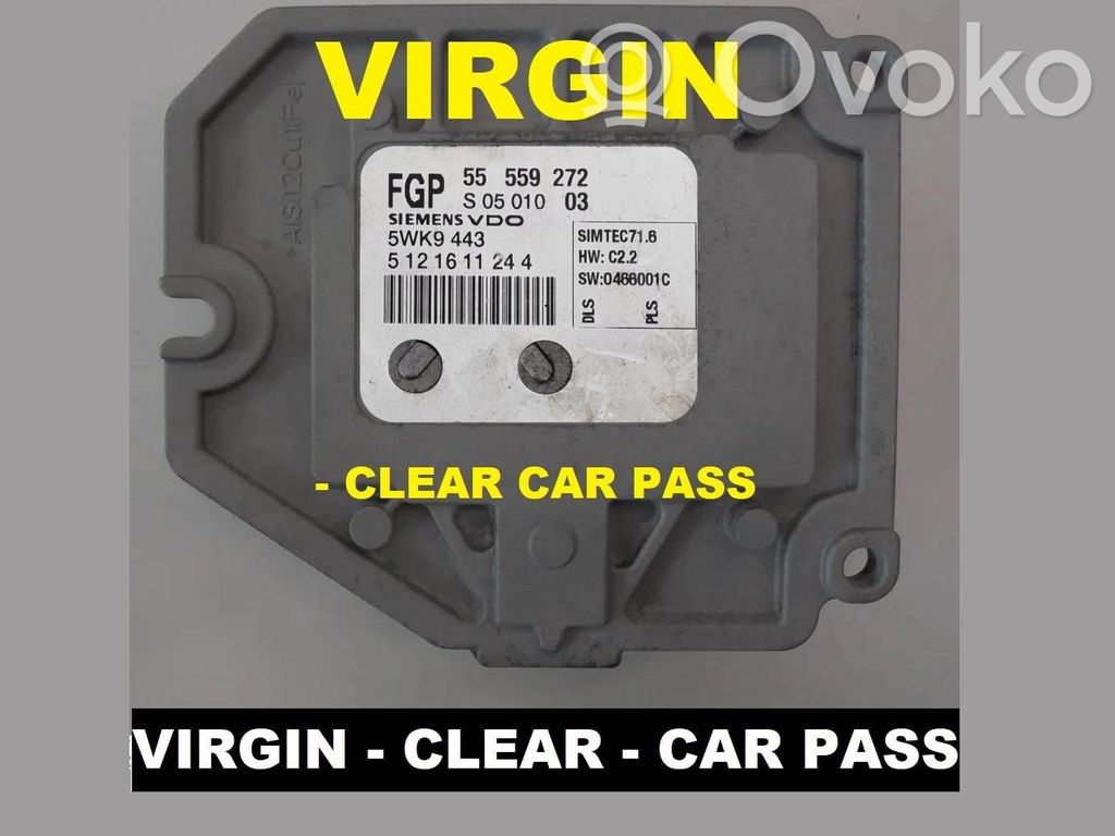 Opel Astra H Sterownik / Moduł ECU 