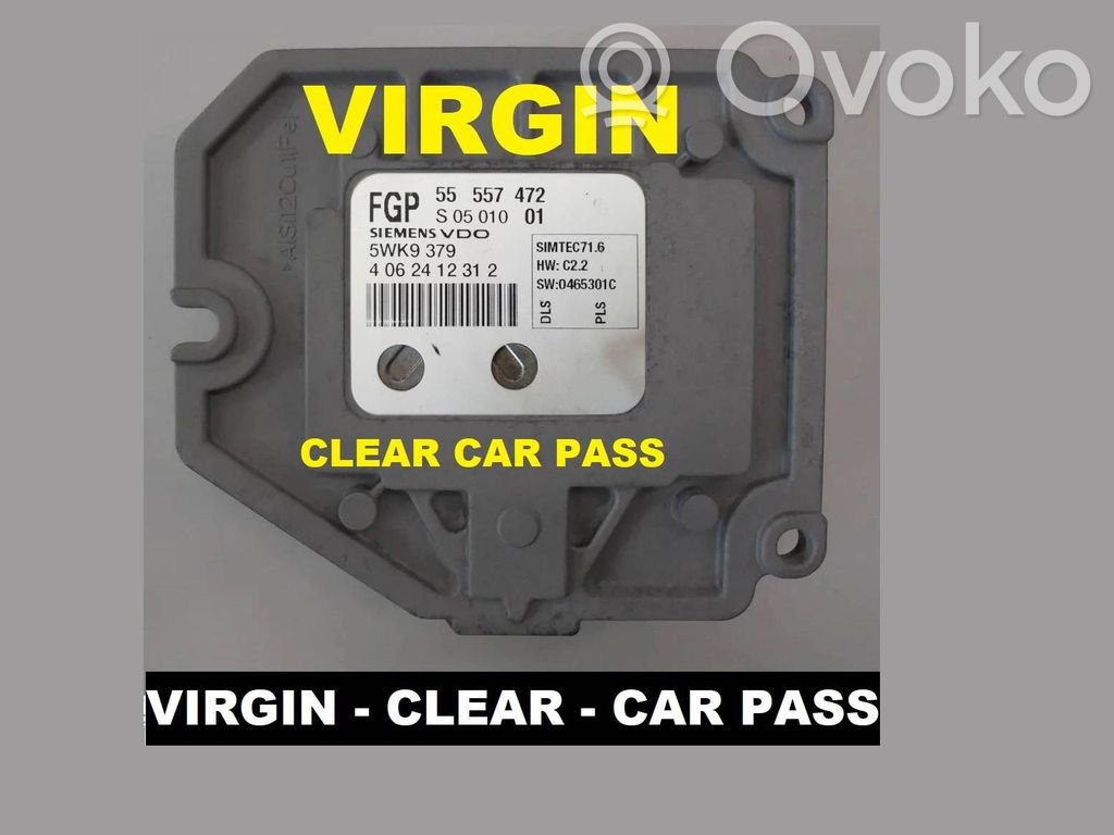 Opel Astra H Engine control unit/module 