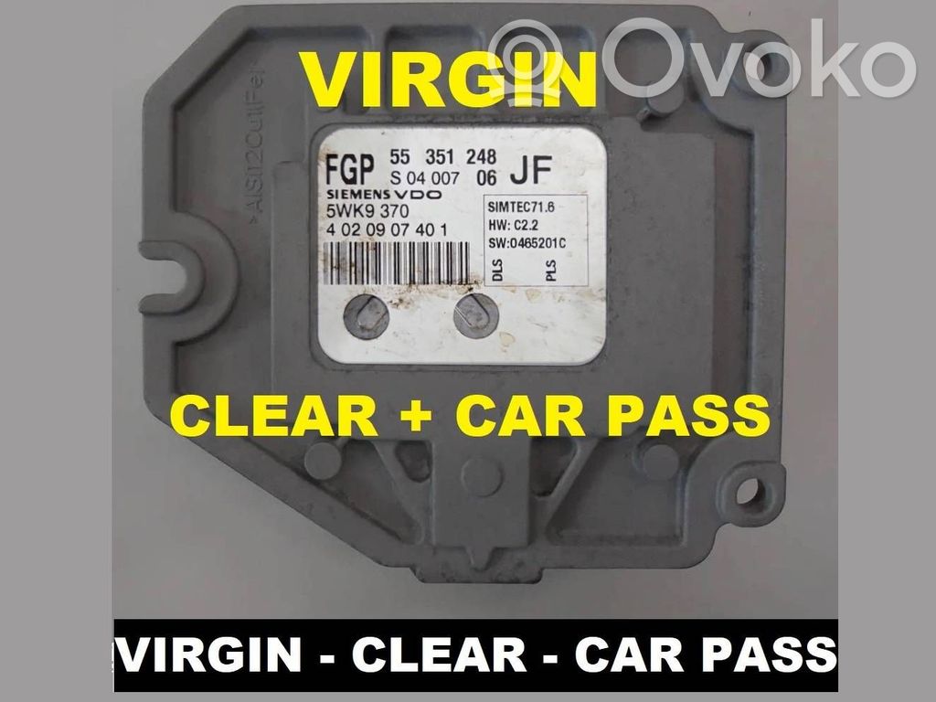 Opel Astra H Unitate control motor/modul ECU 