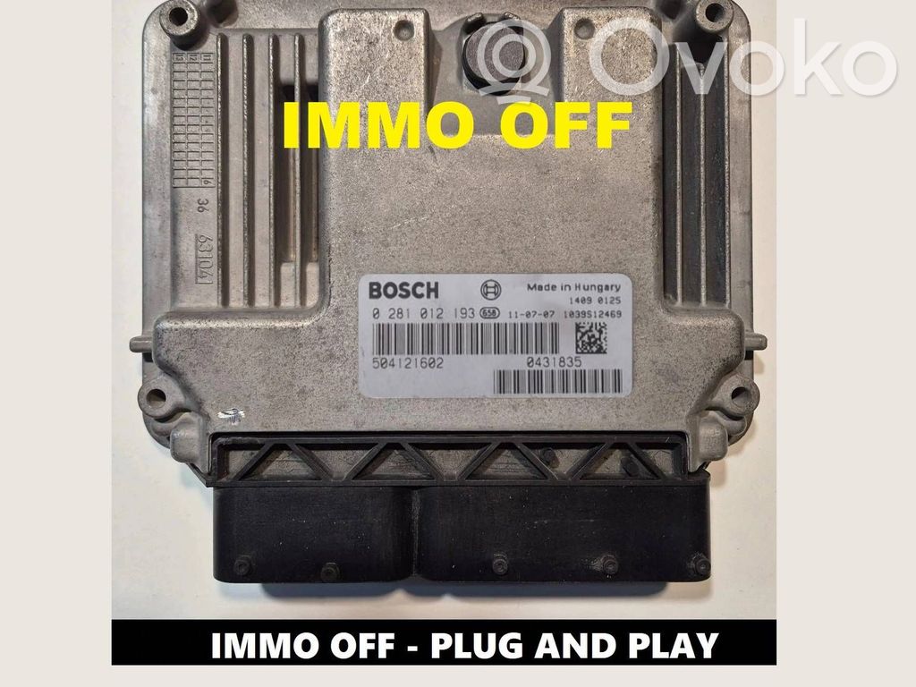 Iveco Daily 35 - 40.10 Engine control unit/module 