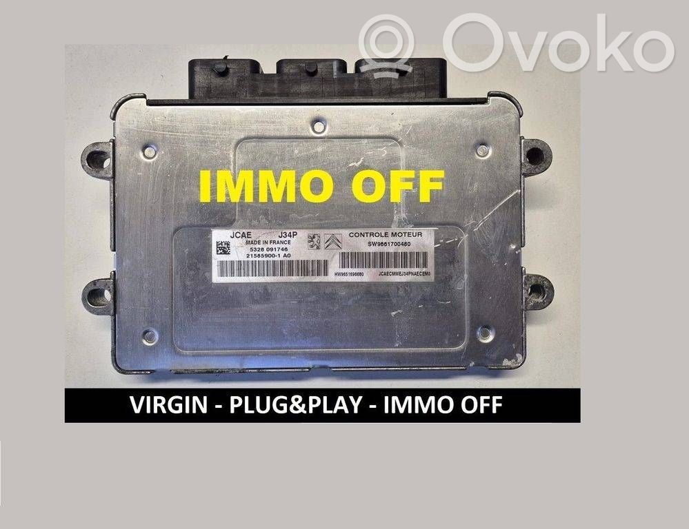 Peugeot 207 Engine control unit/module 