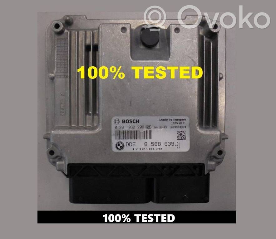 BMW 5 F10 F11 Komputer / Sterownik ECU silnika 