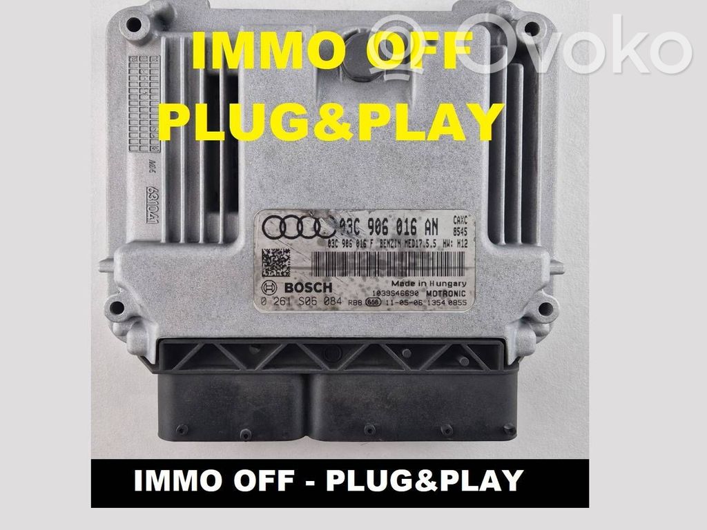 Audi A3 S3 A3 Sportback 8P Engine control unit/module ECU 