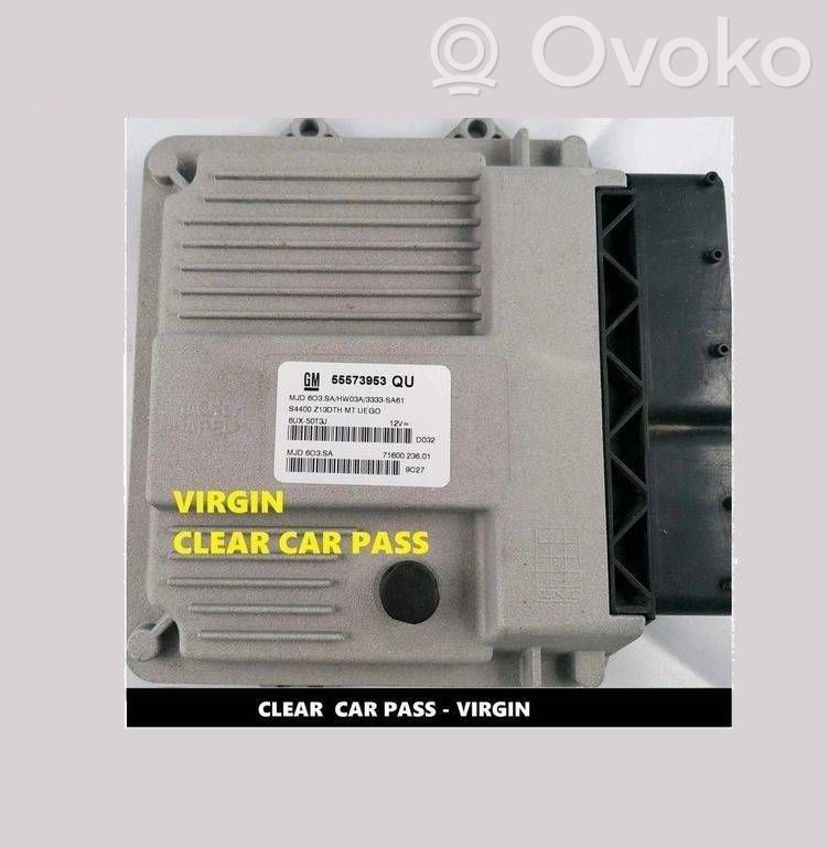 Opel Corsa D Engine control unit/module 
