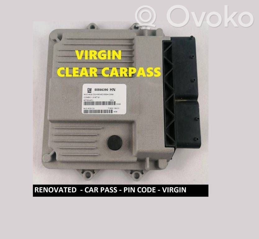 Opel Combo C Unidad de control/módulo del motor 
