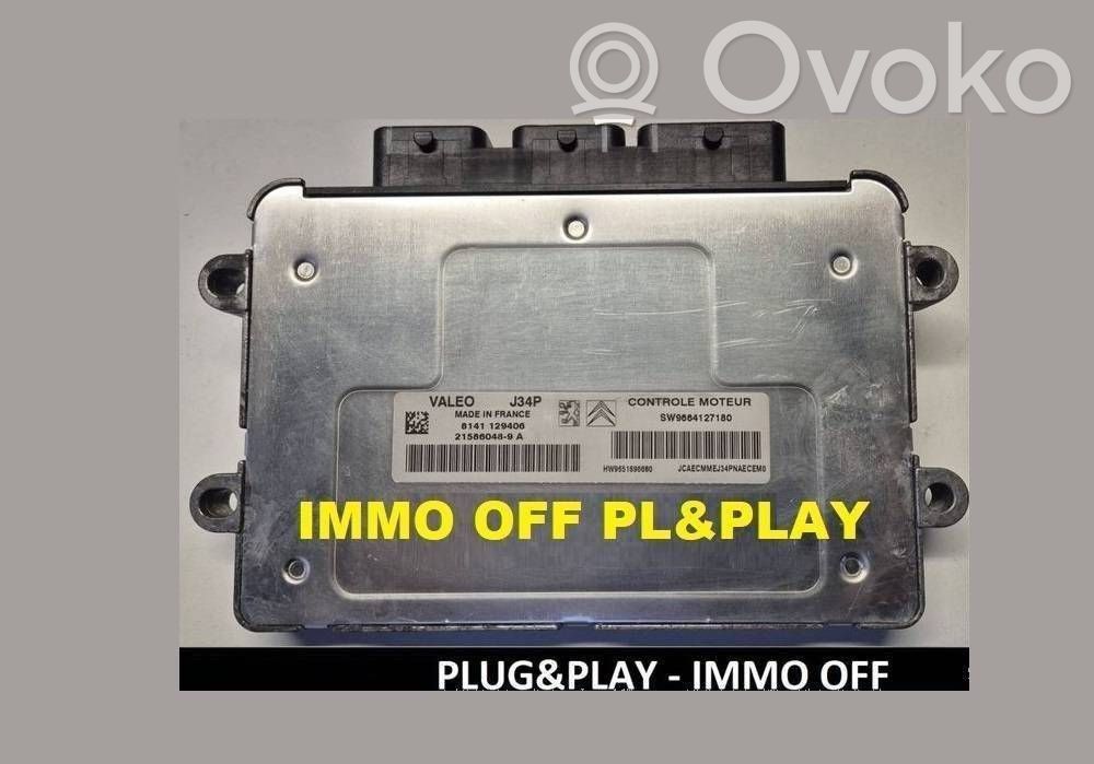 Engine control unit/module   9664127180,SW9664127180
