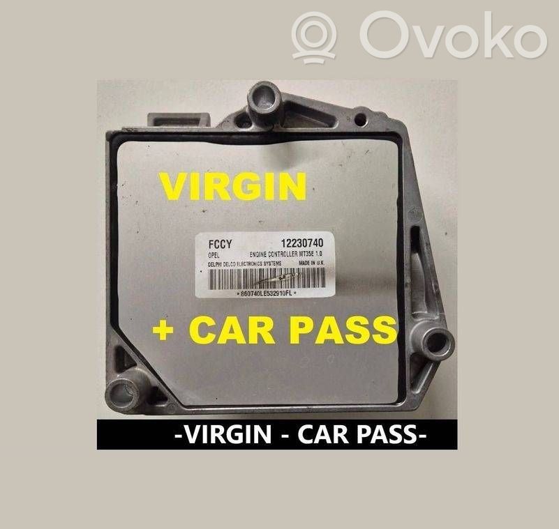Opel Meriva A Engine control unit/module 
