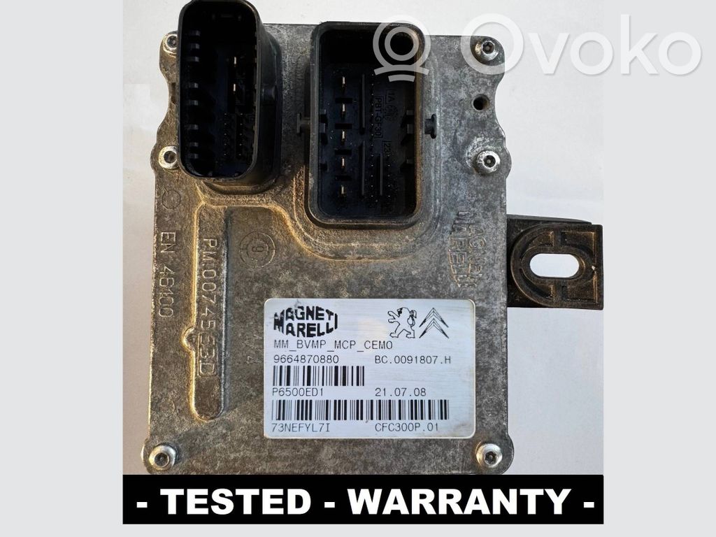 Citroen C4 Grand Picasso Gearbox control unit/module 