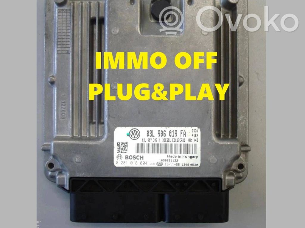 Volkswagen Amarok Engine control unit/module 