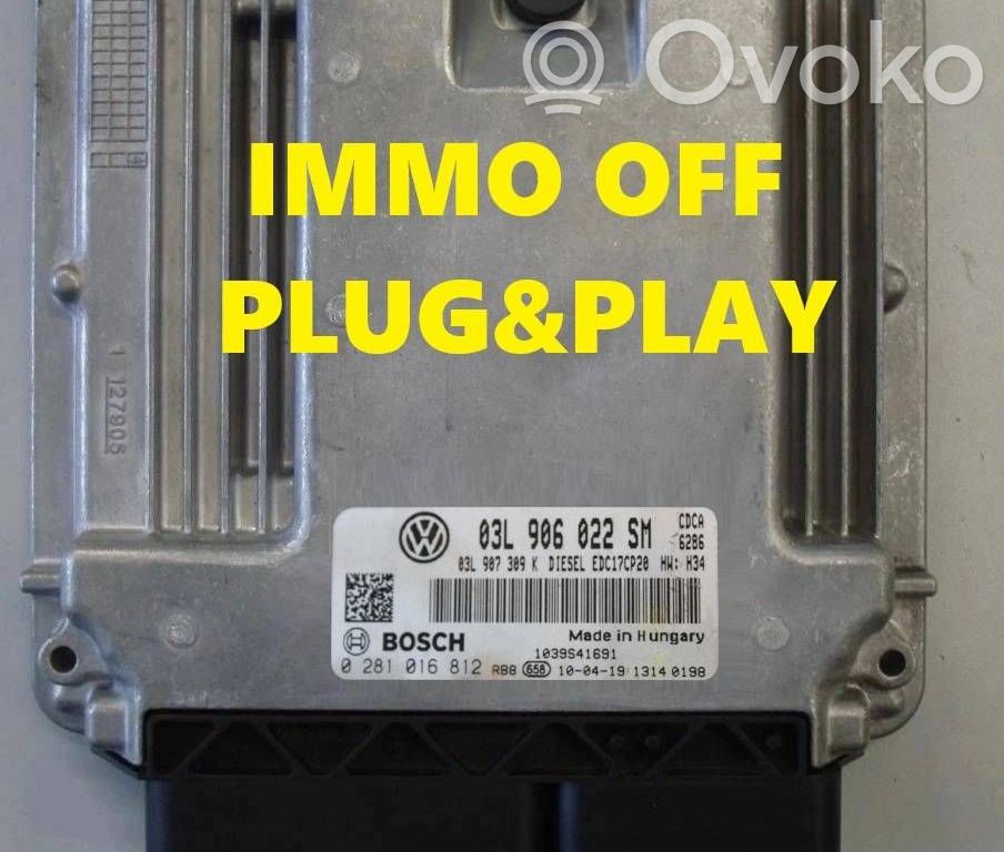 Volkswagen Amarok Unitate control motor/modul ECU 