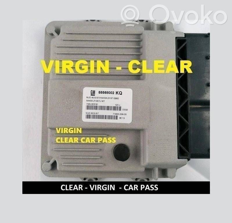 Opel Corsa D Engine control unit/module ECU 