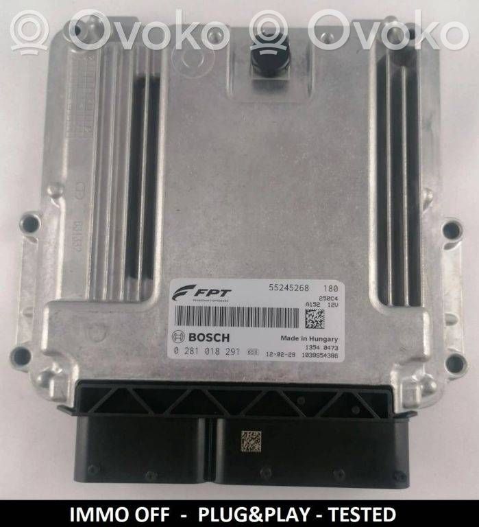 Engine control unit/module ECU   55245268,0281018291