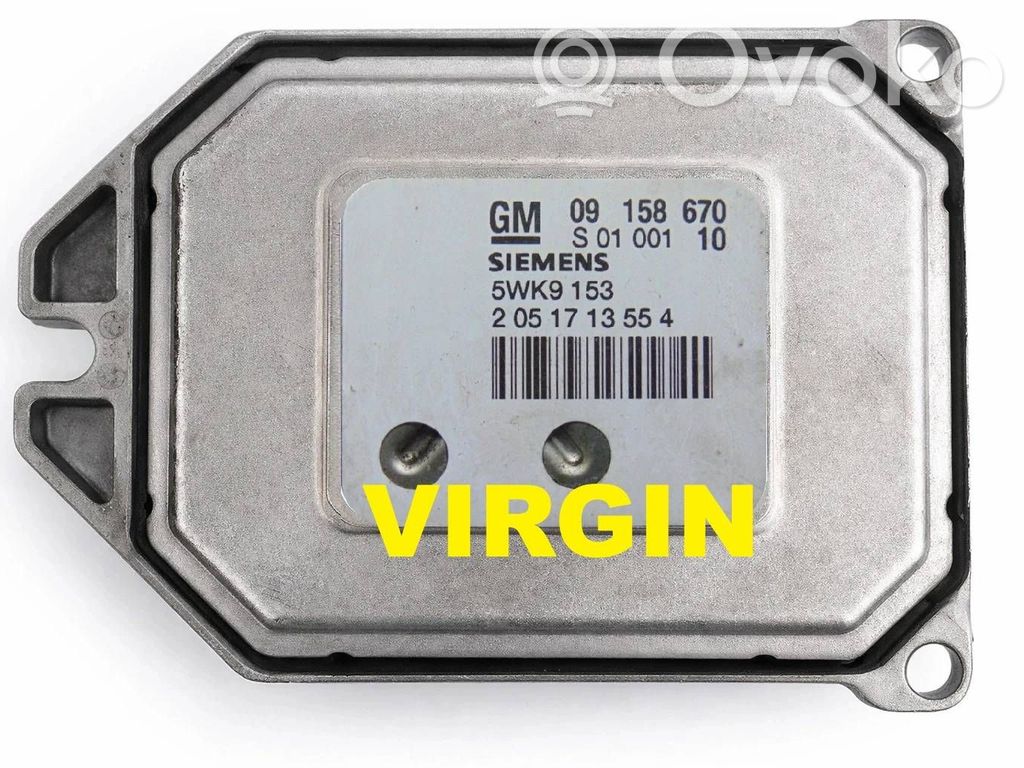 Opel Zafira A Komputer / Sterownik ECU silnika 