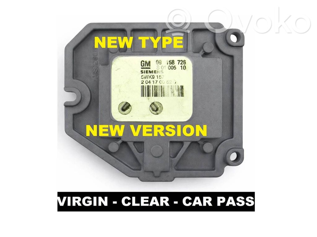 Opel Zafira A Engine control unit/module ECU 
