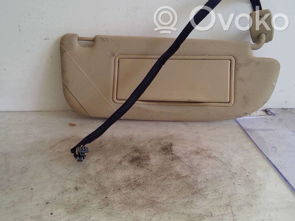 Peugeot 607 Sun visor 