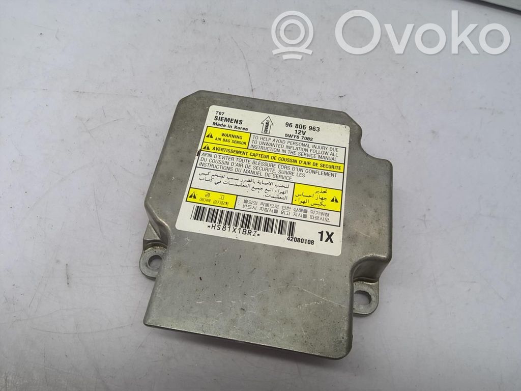 Chevrolet Aveo Airbag control unit/module 