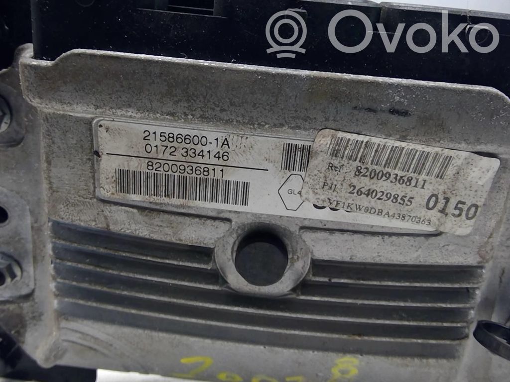 Renault Kangoo II Engine control unit/module 
