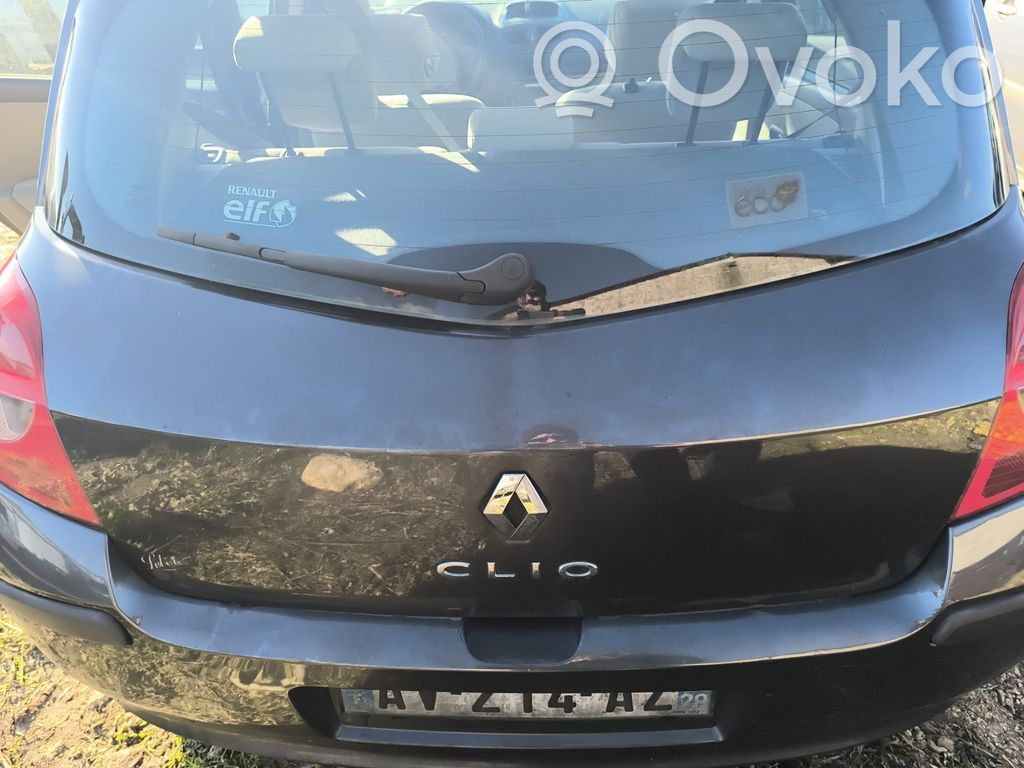 Renault Clio III Puerta del maletero/compartimento de carga 
