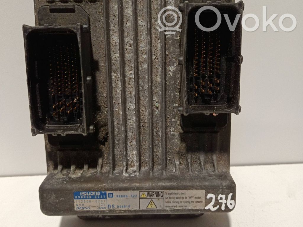 Opel Meriva A Engine control unit/module 