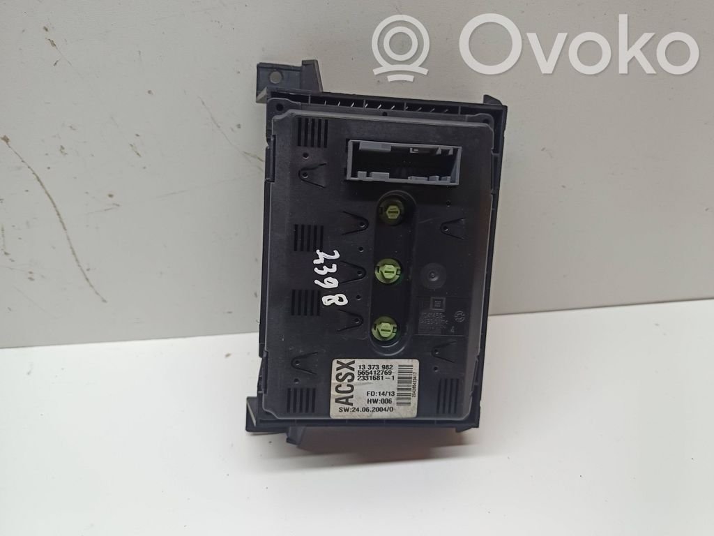 Opel Zafira B Monitor / wyświetlacz / ekran 