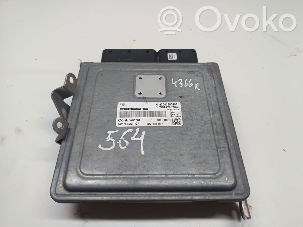 Porsche Panamera (970) Engine ECU kit and lock set 