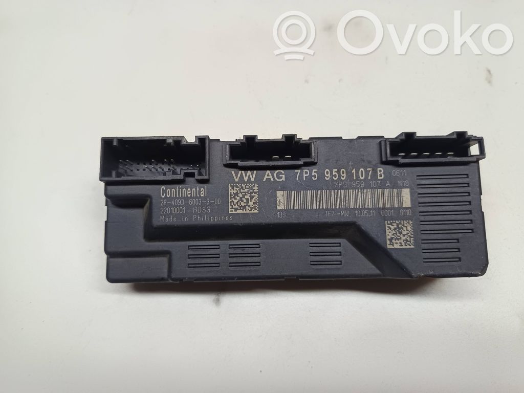 Tailgate/trunk control unit/module   7P5959107B,7P5959107A