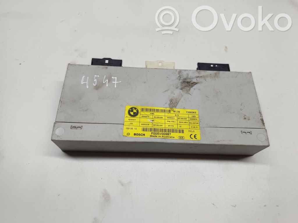 BMW 7 G70 Tailgate/trunk control unit/module 