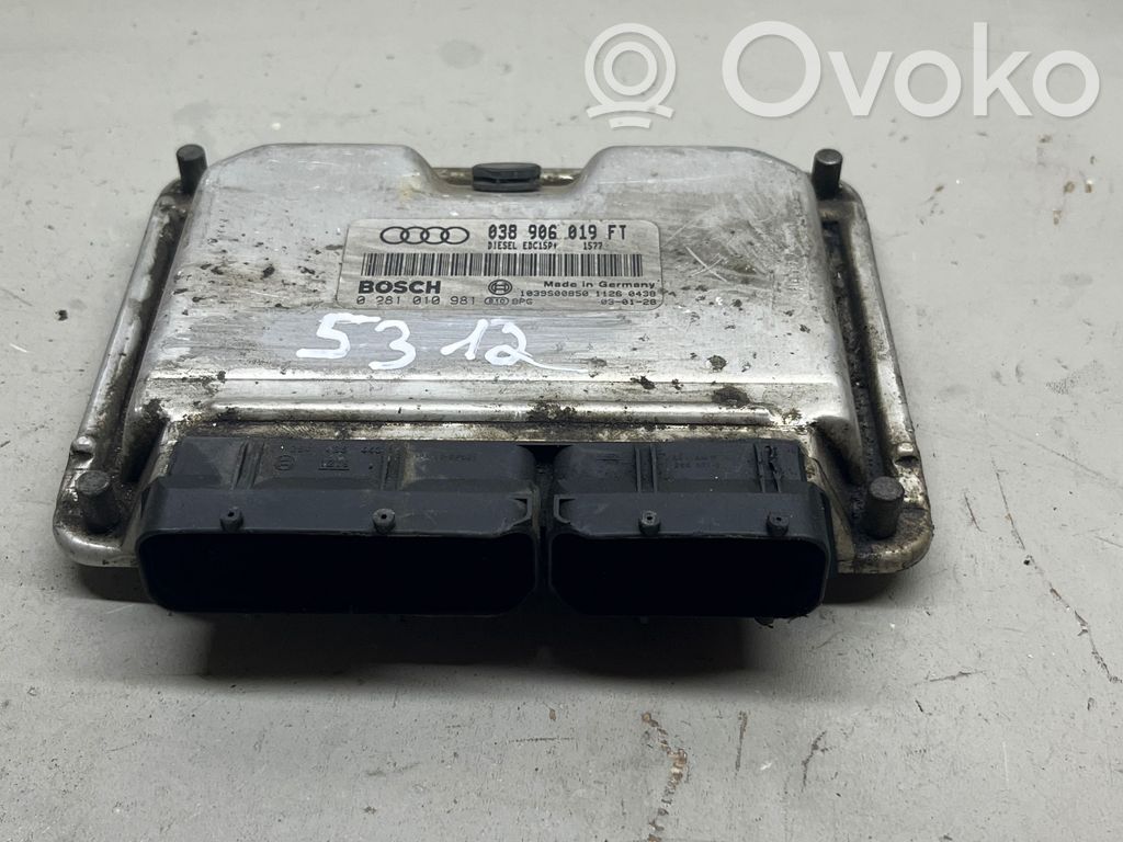 Audi A3 S3 8P Engine control unit/module 