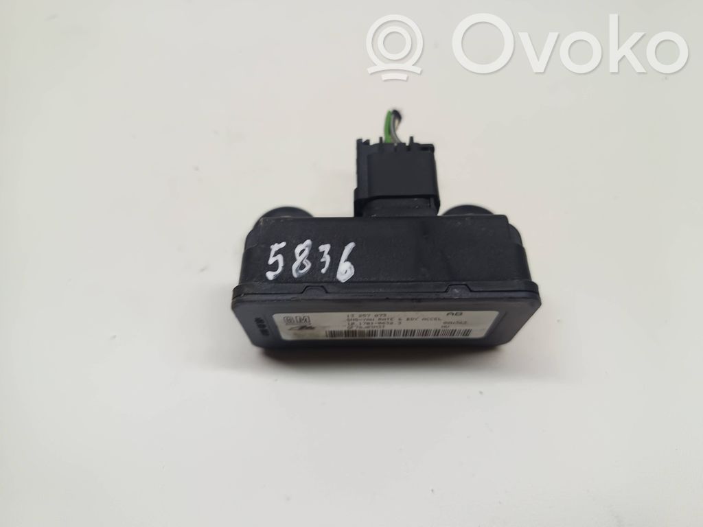 Opel Zafira B ESP acceleration yaw rate sensor 