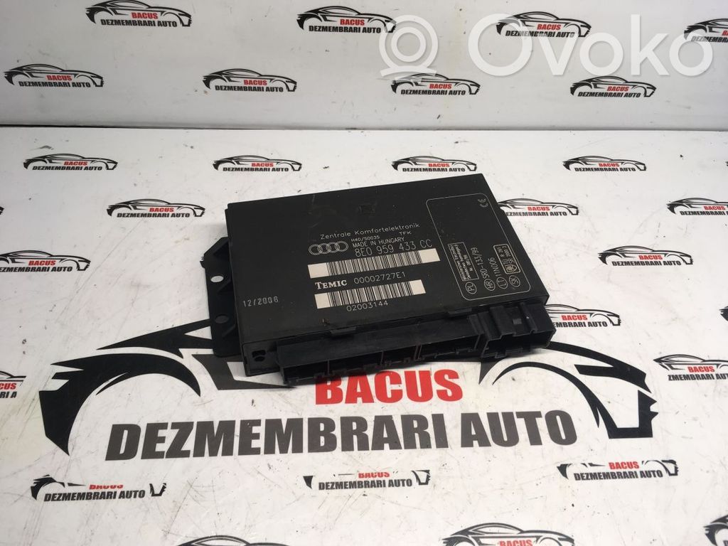 Audi A4 S4 B7 8E 8H Module confort 