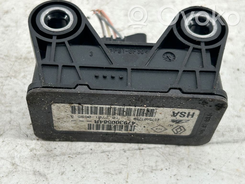 Renault Megane III ESP acceleration yaw rate sensor 