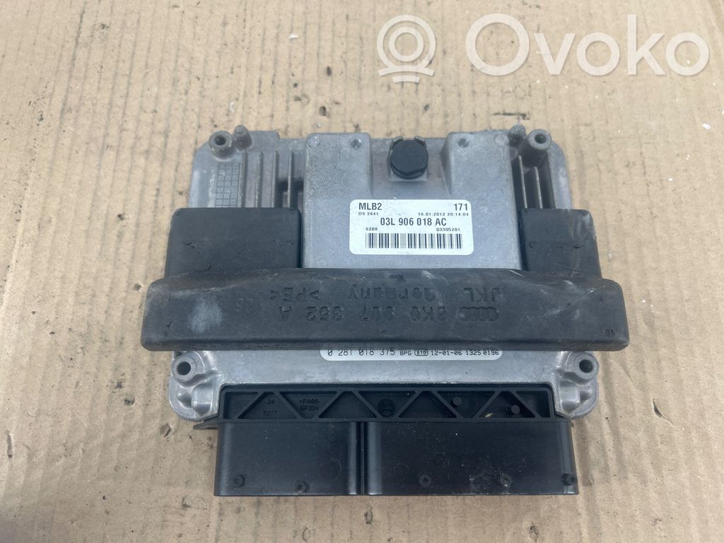Audi A4 S4 B8 8K Engine control unit/module 