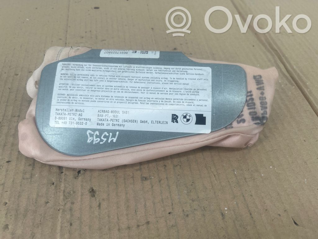 BMW 5 F10 F11 Poduszka powietrzna Airbag fotela 