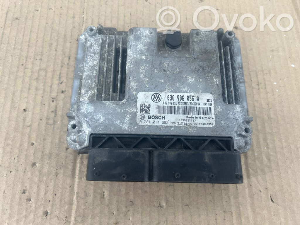 Volkswagen Touran II Engine control unit/module 