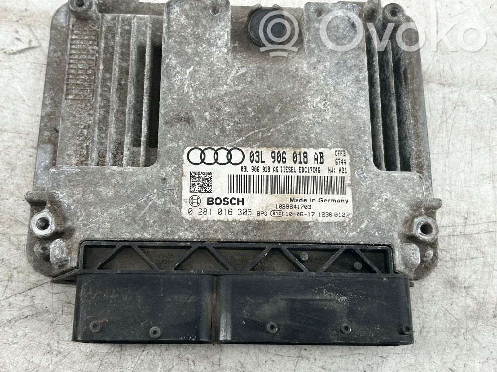 Audi A3 S3 8P Engine control unit/module 