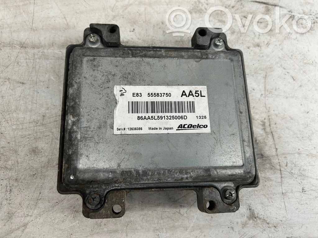 Opel Astra J Engine control unit/module 