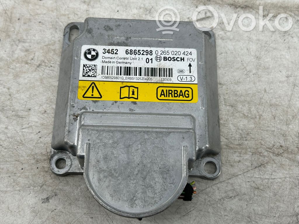 BMW 3 F30 F35 F31 Sterownik / Moduł Airbag 