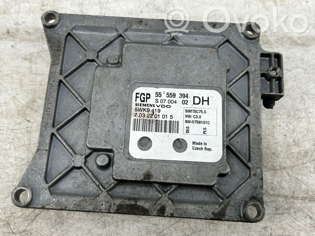 Opel Astra J Unitate/modul de control motor 